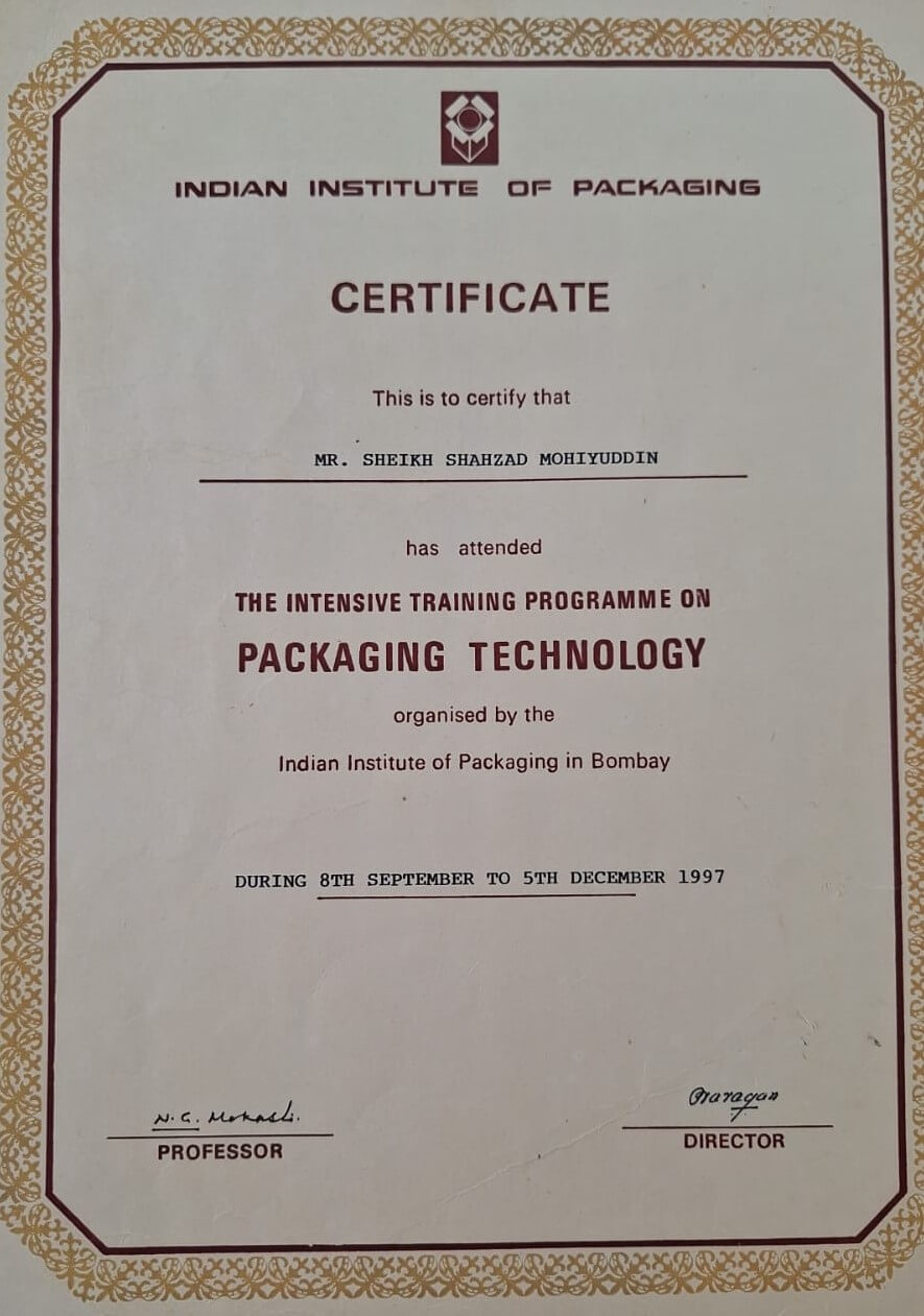 Skyrocket Certificate